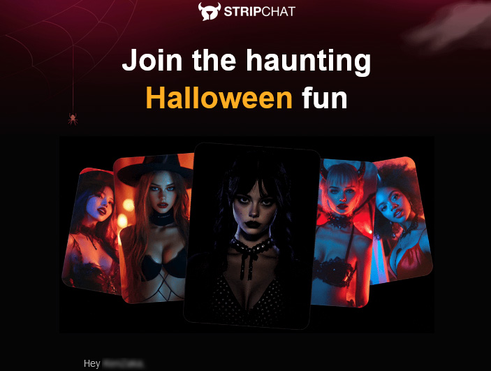 STRIPCHATの最新割引オファーをチェック！例年と傾向・注意点も解説　ストリップチャット公式ハロウィン画像